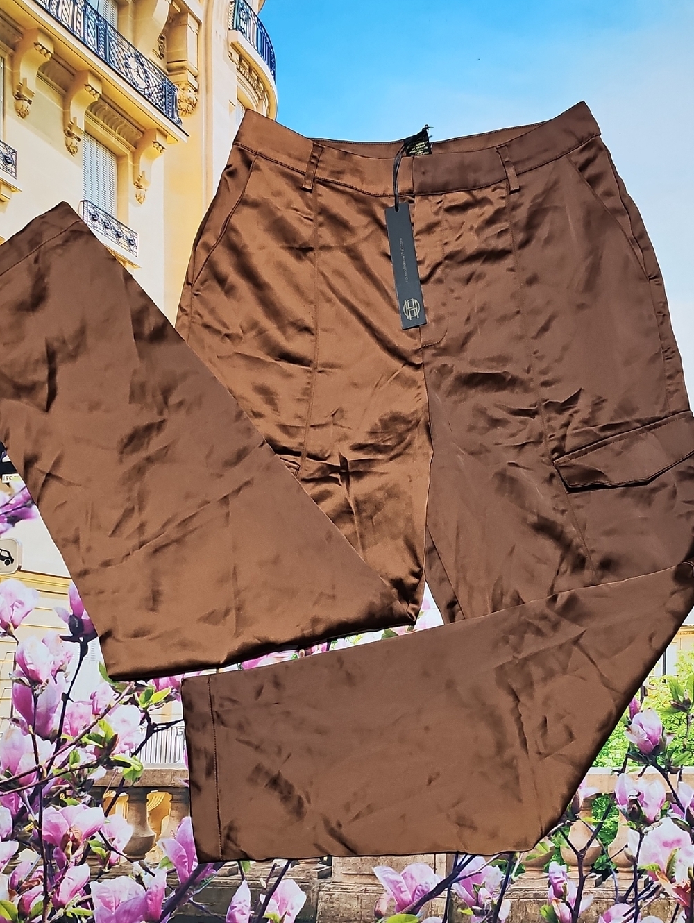 House of Harlow 1960 High Rise‎ Cargo Pants Size 8 New